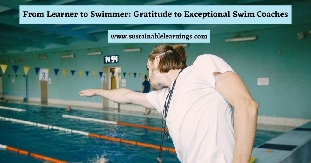 From Learner to Swimmer: Gratitude to Exceptional Swim Coaches
